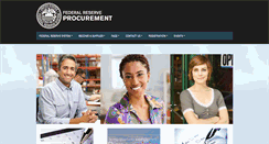 Desktop Screenshot of federalreserveprocurement.org